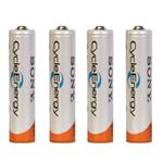 باتری نیم قلمی قابل شارژ سونی مدل Cycle Energy بسته 4 عددی