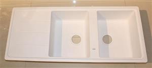 سینک گرانیتی MILAN مدل کورورادو سفید