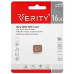 کارت حافظه microSDHC وریتی کلاس 10 استاندارد UHS-I U1 سرعت 95MBps ظرفیت 16 گیگابایت