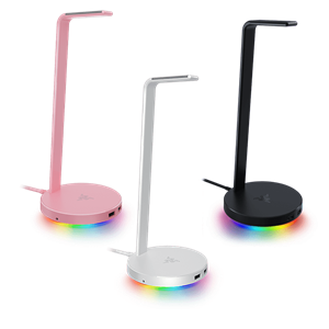 پایه هدست گیمینگ ریزرRAZER BASE STATION V2 CHROMA MERCURY