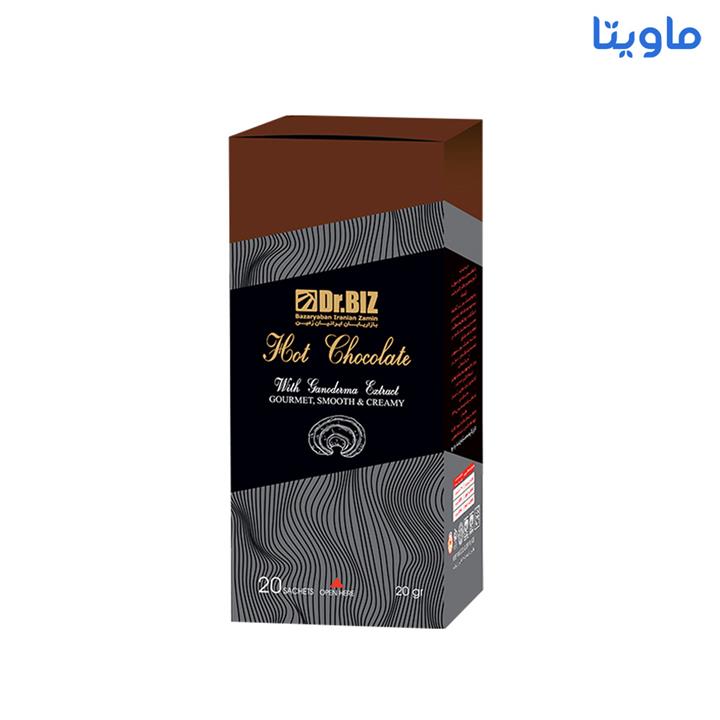 قهوه گانودرما با طعم هات چاکلت دکتر بیز  20 عددی