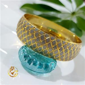 تکپوش نقره با آبکاری طلا کد ag140