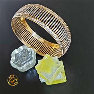 تکپوش نقره با آبکاری طلا کد ag141