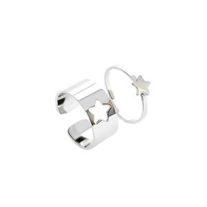 ست انگشتر زنانه و مردانه مدل ستاره