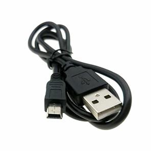 کابل شارژ ذوزنقه ای V3 سیم شارژر 5 پین USB به MINI مینی یو اس بی اسپیکر و 30 سانتی متری 