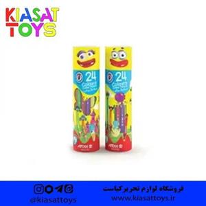 مداد رنگی 24 تایی آریا،به همراه دو مداد هدیه🖌️