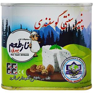 پنیر سفید پرچرب سنتی گوسفندی ناز طعم بیرق 350 گرمی
