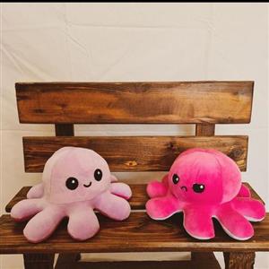 عروسک‌طرح اختاپوس مودی دو طرفه بسته 2 عددی با رنگ دلخواه شما