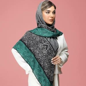 روسری ژاکارد طرح ترمه