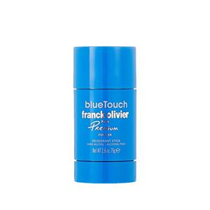 استیک ضد تعریق جامد بلو تاچ فاقد الکل مردانه فرانک الیور 75 گرم blue Touch Pressed powder No alcohol stick deodorant Men Franck Olivier 