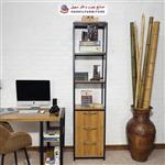 استند کتابخانه MDF و فلز سهیل مدل 406