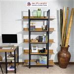 استند کتابخانه MDF و فلز سهیل مدل 414