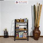 استند کتابخانه MDF و فلز سهیل مدل 435