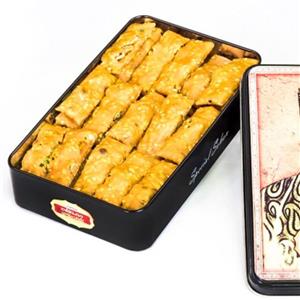 سوهان کنجدی کره‌ای کوچک مصطفی اخوان مقامی (450 گرم مظروف)
