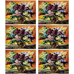 زیربشقابی مخمل رنس مدل U3-42109 سایز 40x35 سانتی متر