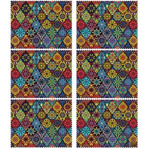 زیربشقابی مخمل رنس مدل U3-42079 سایز 40x35 سانتی متر