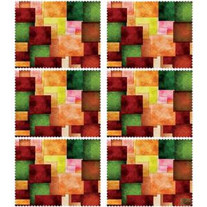 زیربشقابی مخمل رنس مدل U3-42443 سایز 40x35 سانتی متر