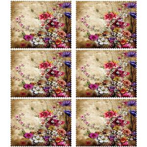 زیربشقابی مخمل رنس مدل U3-42826 سایز  40x35 سانتی متر