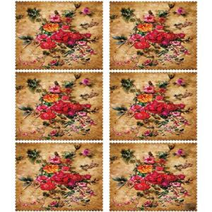 زیربشقابی مخمل رنس مدل U3-42825 سایز  40x35 سانتی متر