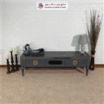 میز تلویزیون مدرن MDF مدل 0084 سهیل (روکش طرح سنگ)