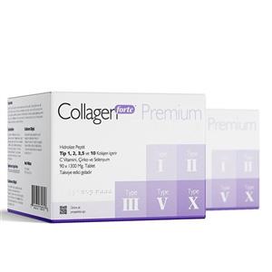 قرص کلاژن فروت پریمیوم 1200 میلی گرمی COLLAGEN FORTE PREMIUM 