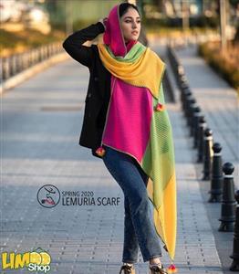 شال پلیسه 3 رنگ