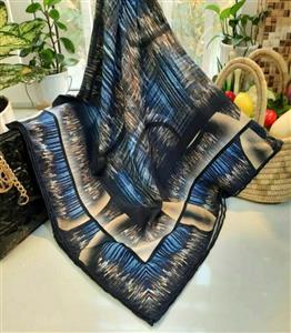 روسری سرمه ای آبی کد 2647