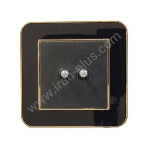 کلیدکلاسیک دوپل مدل ارس مشکی طلایی میانی مشکی