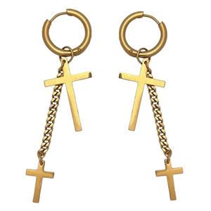 گوشواره صلیب کد go18