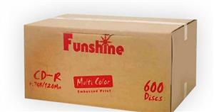 سی دی خام فانشاین باکسدار کارتن 600 عددی ( Funshine)