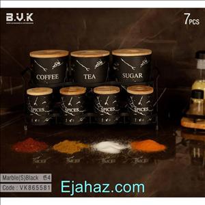 پاسماوری 7 پارچه فلزی درب چوبی بی وی کی کد 5581