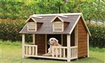 خانه سگ چوبی مدل L09