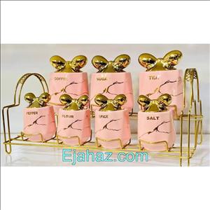 پاسماوری سرامیکی پاپیون 7 پارچه