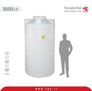 مخزن آب عمودی 3000 لیتری بلند