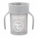 لیوان آبخوری 360 درجه تویست شیک 230 میل طوسی پاستل Twistshake