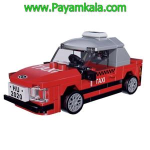 لگو تاکسی عقبکش 99 قطعه (DECOOL 22020)