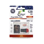 کارت حافظه microSDXC ویکو من مدل Final 600X Plus کلاس 10 استاندارد UHS-I U3 سرعت 90MBps ظرفیت 128 گیگابایت همراه با آداپتور SD