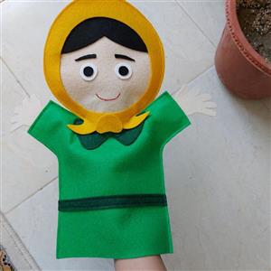 عروسک دستکشی امین و آزاده