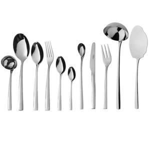 سرویس قاشق و چنگال 86 پارچه ناب استیل مدل Felorance