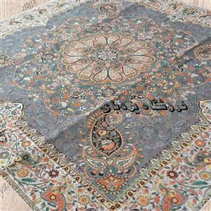 رومیزی ترمه طوسی طرح افشاری با طرح و نقشی زیبا و کیفیت بسیار عالی