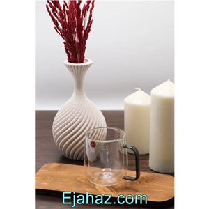 فنجان پیرکس دوجداره بی وی کی مدل 326111