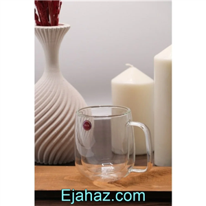 فنجان پیرکس دوجداره بی وی کی مدل 316113