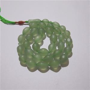 تسبیح شاه مقصود اصل افغان از معدن جلال آباد با 33 دانه طبیعی و شیخک اصلی