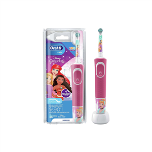 Oral-B D100 Çocuk Şarj Edilebilir Diş Fırçası Disney Prenses 30258963 مسواک برقی کودک اورال بی 