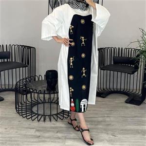 مانتو ساحلی عبایی