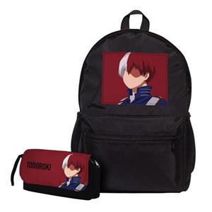 کوله پشتی جامدادی انیمه اکادمی قهرمان من Todoroki my hero academia 