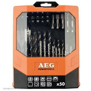 ست مته و نوک پیچ گوشتی سری 50 عددی آاگ AEG