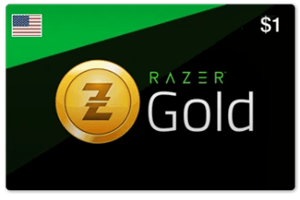 گیفت کارت ریزر گلد – 1 دلار – ریجن آمریکا