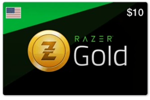 گیفت کارت ریزر گلد – 10 دلار – ریجن آمریکا