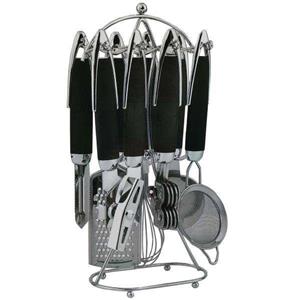 سرویس چاقو 8 پارچه ویتارا مشکی کد 03